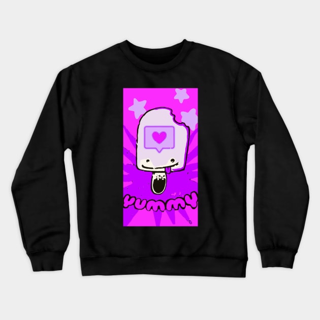 Yummy Ice No. 14 Crewneck Sweatshirt by asanaworld